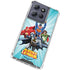 Justice League Team Power Up Moto G Stylus 5G (2025) Clear Case