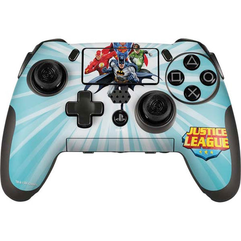 Justice League Team Power Up PlayStation Scuf Vantage 2 Controller Skin