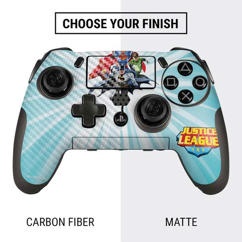 Justice League Team Power Up PlayStation Scuf Vantage 2 Controller Skin