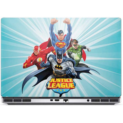 Justice League Team Power Up Dell Precision Skin