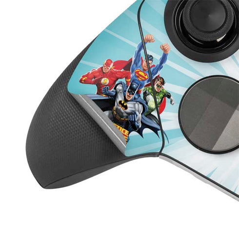 Justice League Team Power Up Xbox Elite Wireless Controller Series 2 Skin