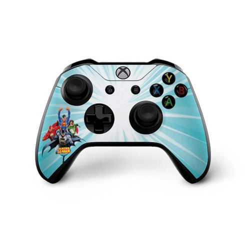 Justice League Team Power Up Xbox One X Controller Skin