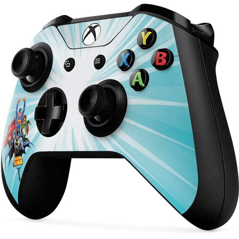 Justice League Team Power Up Xbox One X Controller Skin