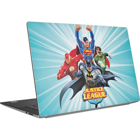 Justice League Team Power Up Dell XPS Skin