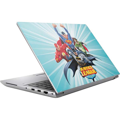 Justice League Team Power Up HP ZBook Fury 16 G10 Skin