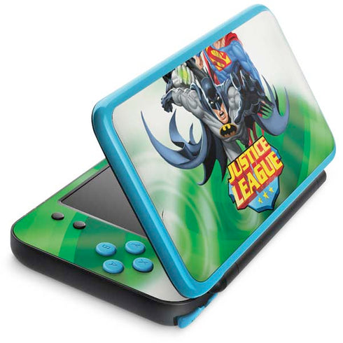 Justice League Team Power Up Green Nintendo Skins