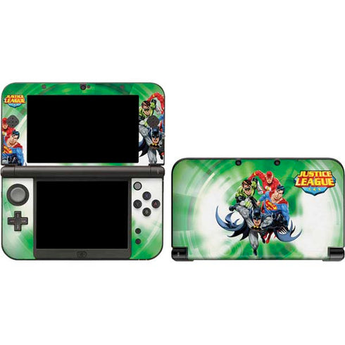 Justice League Team Power Up Green Nintendo Skins