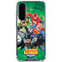 Justice League Team Power Up Green Galaxy A36 5G Clear Case