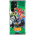 Justice League Team Power Up Green Galaxy S23 Ultra Clear Case