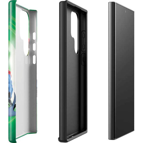 Justice League Team Power Up Green Galaxy S23 Ultra Pro Case