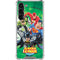 Justice League Team Power Up Green Galaxy S24 FE Clear Case