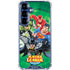 Justice League Team Power Up Green Galaxy S25 Plus Clear Case