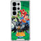 Justice League Team Power Up Green Galaxy S25 Ultra Clear Case