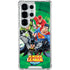 Justice League Team Power Up Green Galaxy S25 Ultra Clear Case