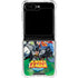 Justice League Team Power Up Green Galaxy Z Flip6 Clear Case