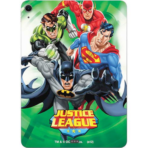 Justice League Team Power Up Green Apple iPad Air Skin