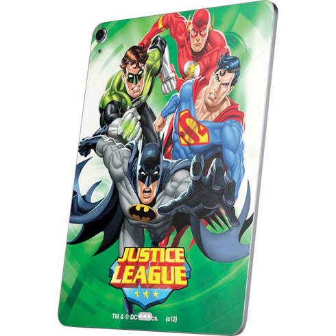 Justice League Team Power Up Green Apple iPad Air Skin