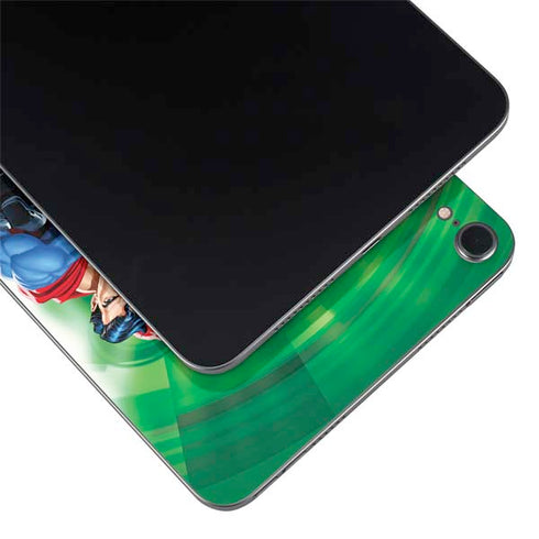 Justice League Team Power Up Green Apple iPad Mini Skin