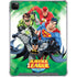 Justice League Team Power Up Green iPad Cases