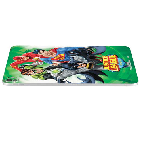 Justice League Team Power Up Green iPad Pro 13in M4 (2024) Skin