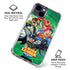 Justice League Team Power Up Green iPhone 15 Clear Case