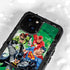 Justice League Team Power Up Green iPhone 15 Plus Waterproof Case