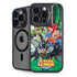 Justice League Team Power Up Green iPhone 15 Pro Max Kickstand Case