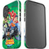 Justice League Team Power Up Green iPhone 16 Impact Case