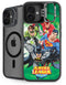 Justice League Team Power Up Green iPhone 16 Plus Kickstand Case