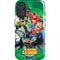 Justice League Team Power Up Green iPhone 16 Plus Magsafe Impact Case