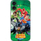 Justice League Team Power Up Green iPhone 16 Plus Skin