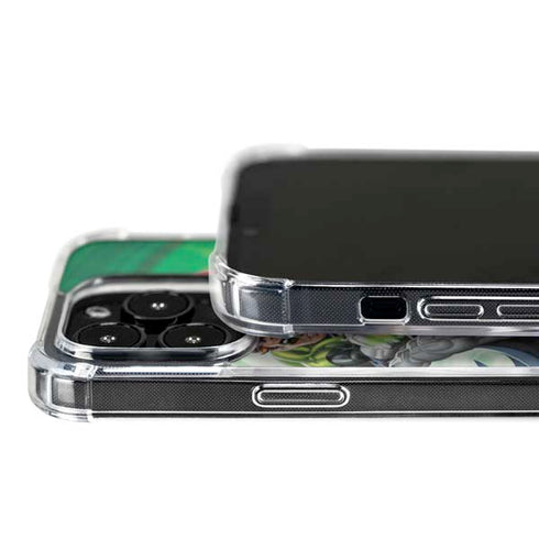 Justice League Team Power Up Green iPhone 16 Pro MagSafe Case