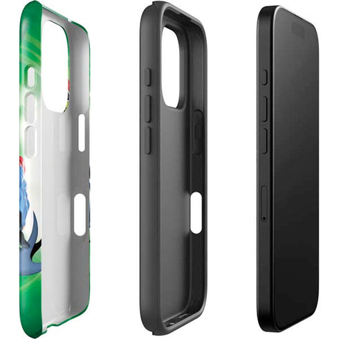 Justice League Team Power Up Green iPhone 16 Pro Max Impact Case