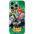Justice League Team Power Up Green iPhone 16 Pro Skin