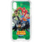 Justice League Team Power Up Green iPhone XS Clear Case
