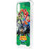 Justice League Team Power Up Green iPhone XS Clear Case