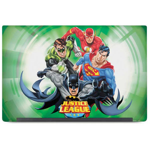 Justice League Team Power Up Green Dell Latitude Skin