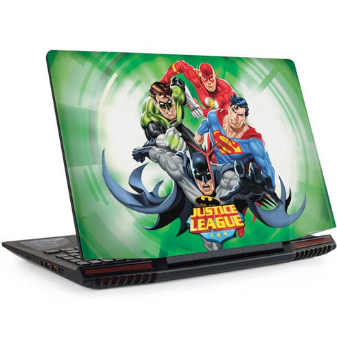Justice League Team Power Up Green Legion Y720 Skin