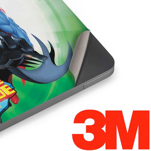 Justice League Team Power Up Green Apple MacBook Air Skin