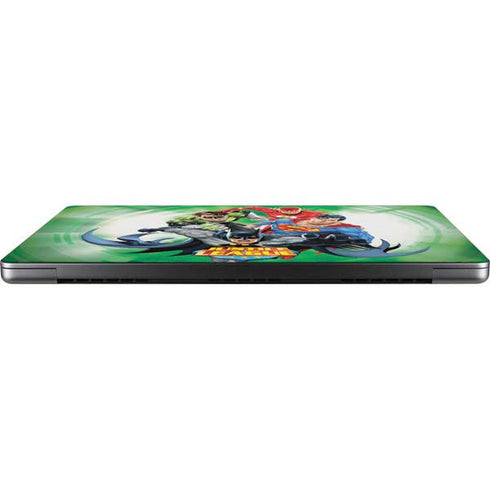 Justice League Team Power Up Green Apple MacBook Pro 14-inch Skin