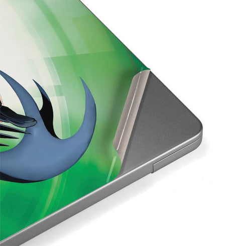 Justice League Team Power Up Green Apple MacBook Pro 14-inch Skin