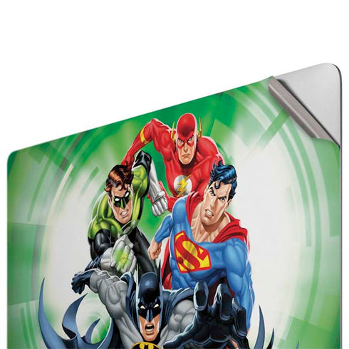 Justice League Team Power Up Green Apple MacBook Pro 16-inch Skin