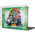 Justice League Team Power Up Green MacBook Cases