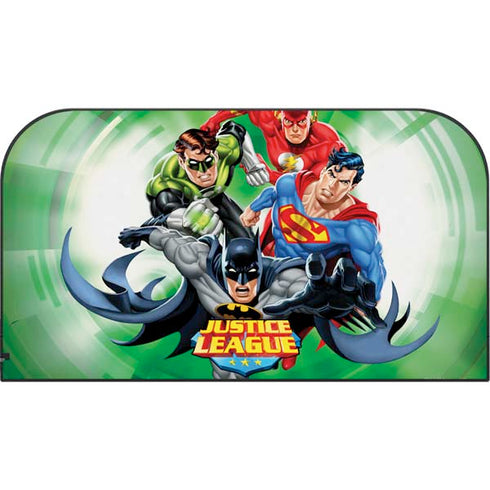 Justice League Team Power Up Green Nintendo Switch 2 (2025) with Joy-Con Skin