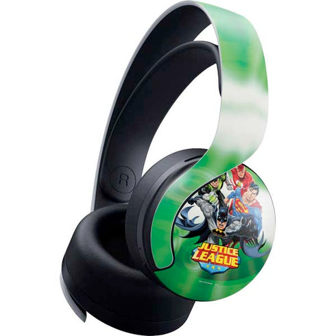 Justice League Team Power Up Green PlayStation PS5 Skins