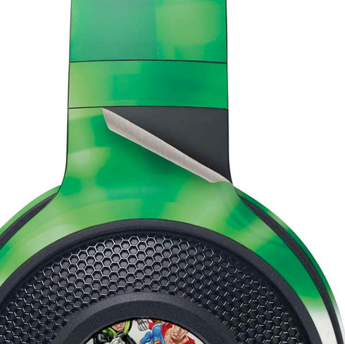 Justice League Team Power Up Green Razer Kraken X Skin