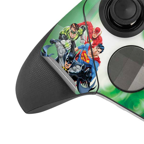 Justice League Team Power Up Green Xbox Elite Wireless Controller Series 2 Skin