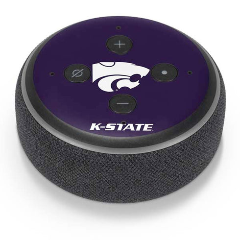 Kansas State University K-State Amazon Echo Dot Skin