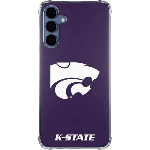 Kansas State University K-State Galaxy A35 5G Clear Case