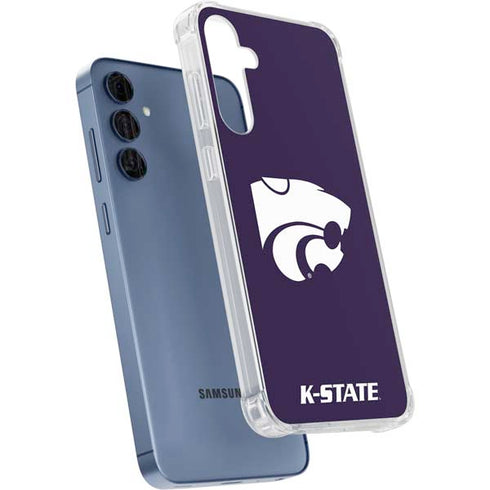 Kansas State University K-State Galaxy A55 5G Clear Case
